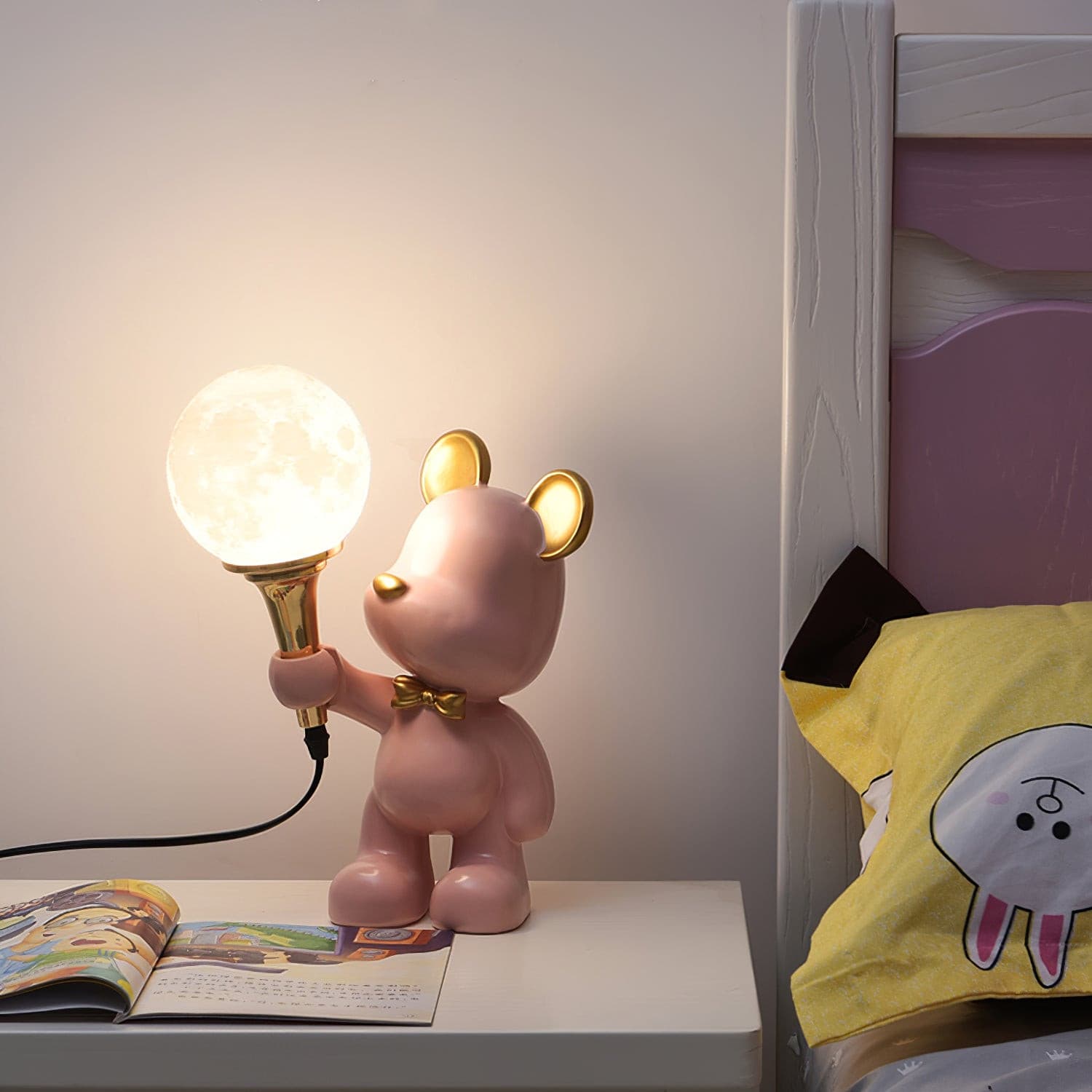 Stellar Bear™ Nachtlampe – Sternenprojektor LED Bär für Kinderzimmer