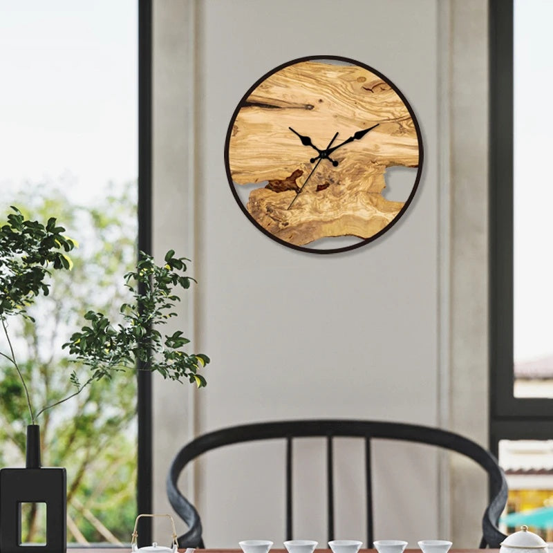 CrystalClear™ – Moderne transparente Wanduhr aus Acryl im minimalistischen Design