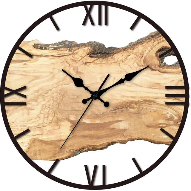 CrystalClear™ – Moderne transparente Wanduhr aus Acryl im minimalistischen Design