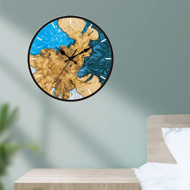 CrystalClear™ – Moderne transparente Wanduhr aus Acryl im minimalistischen Design