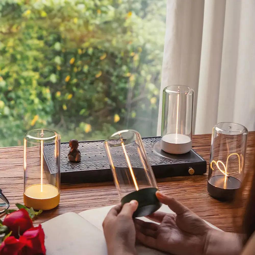 PureGlow™ Flexible LED Tischleuchte – Magnetische Design-Lampe für aufgeräumte & moderne Arbeitsplätze