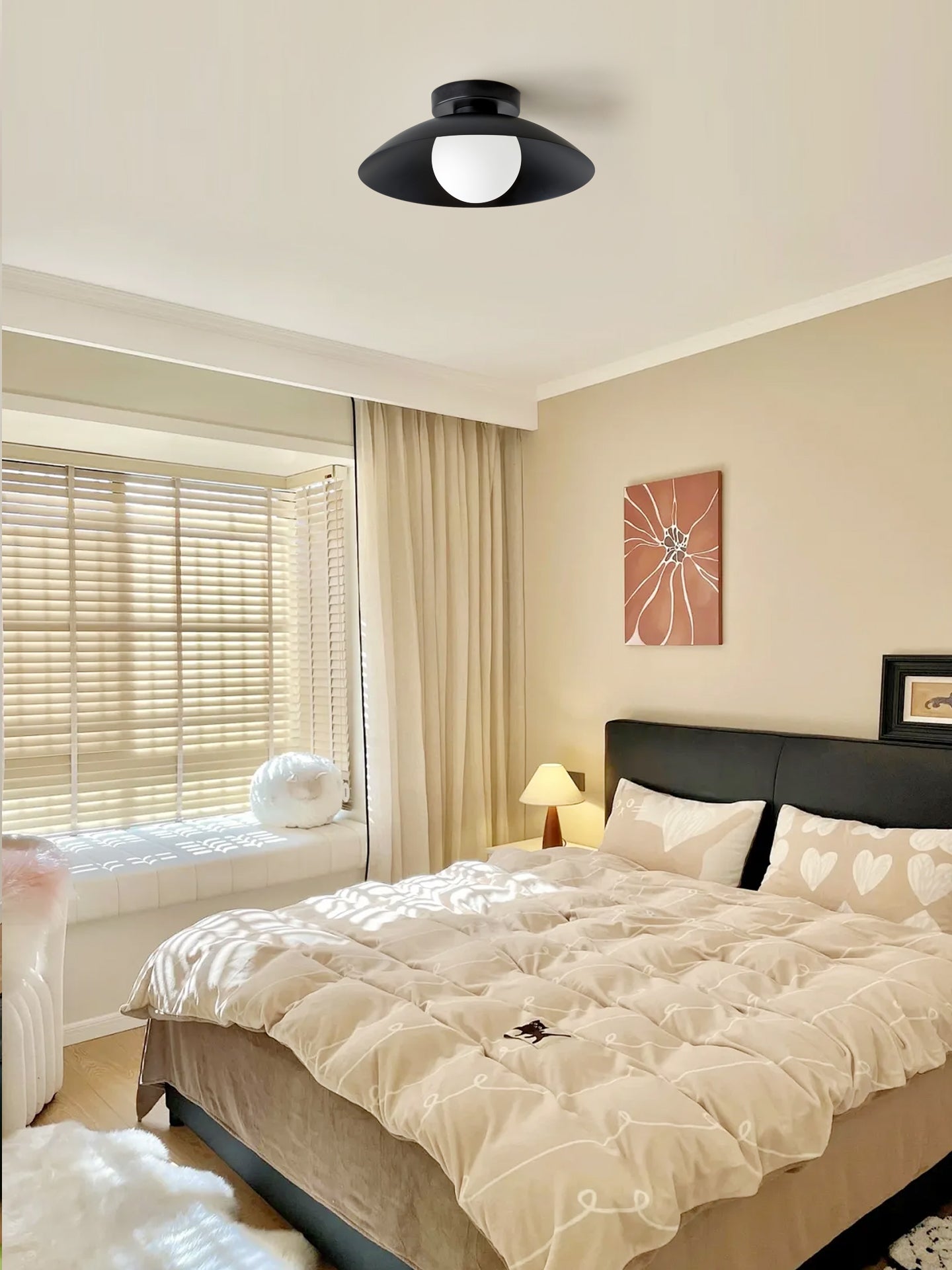 LuxeAura™ Deckenleuchte – Minimalistische LED-Deckenlampe im skandinavischen Design