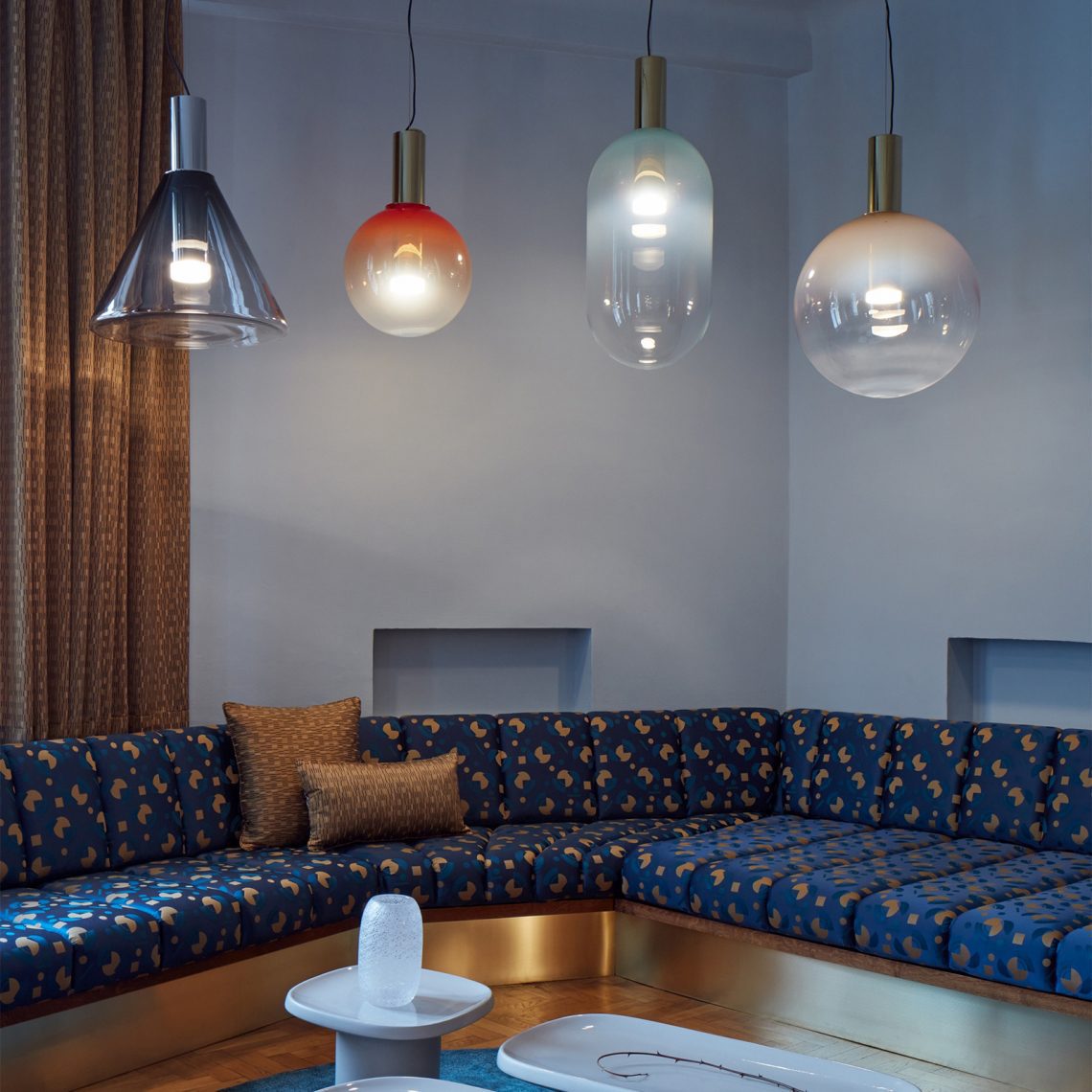 OpalGlow™ Pendelleuchte – Elegante Glas-Hängelampe für moderne Wohnräume (GU10)