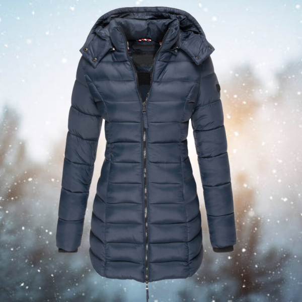 Galadriel™ – Damen Steppjacke mit Kapuze | Warme Winterjacke mit Isolierung & Stilvollem Design