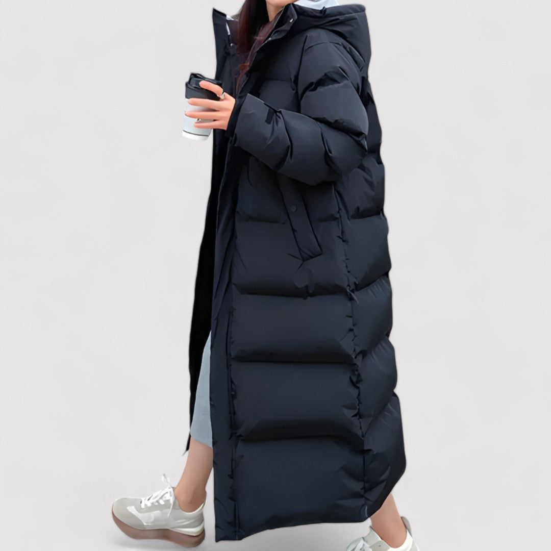 Octavia | Damen kuschelige wasserdichte Steppjacke – Wärme & Stil
