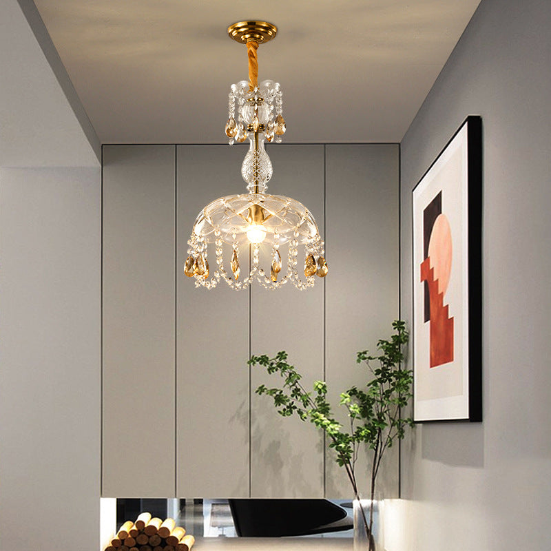 OpalGleam™ Kronleuchter – Luxuriöse Designer-Kristall-Hängelampe für Wohn- & Esszimmer (LED)
