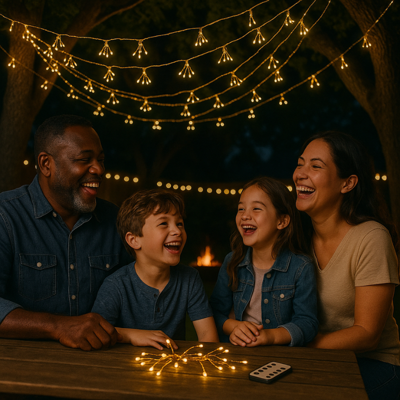 TwinkleCopper™ Lichterkette – LED Kupferdraht Lichterkette mit Fernbedienung für Innen & Außen - Less Goods
