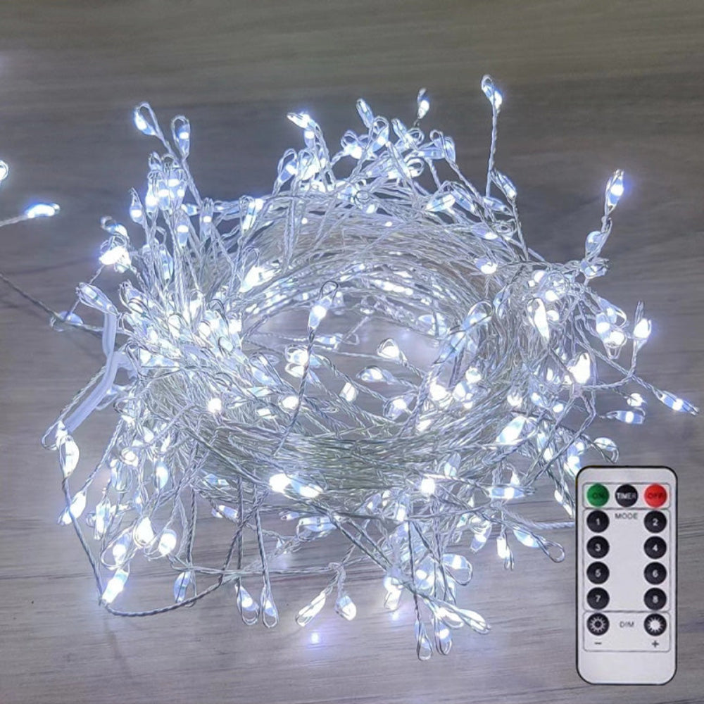 TwinkleCopper™ Lichterkette – LED Kupferdraht Lichterkette mit Fernbedienung für Innen & Außen - Less Goods