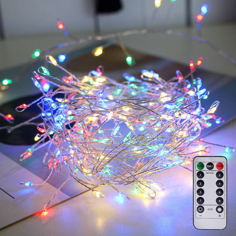 TwinkleCopper™ Lichterkette – LED Kupferdraht Lichterkette mit Fernbedienung für Innen & Außen - Less Goods