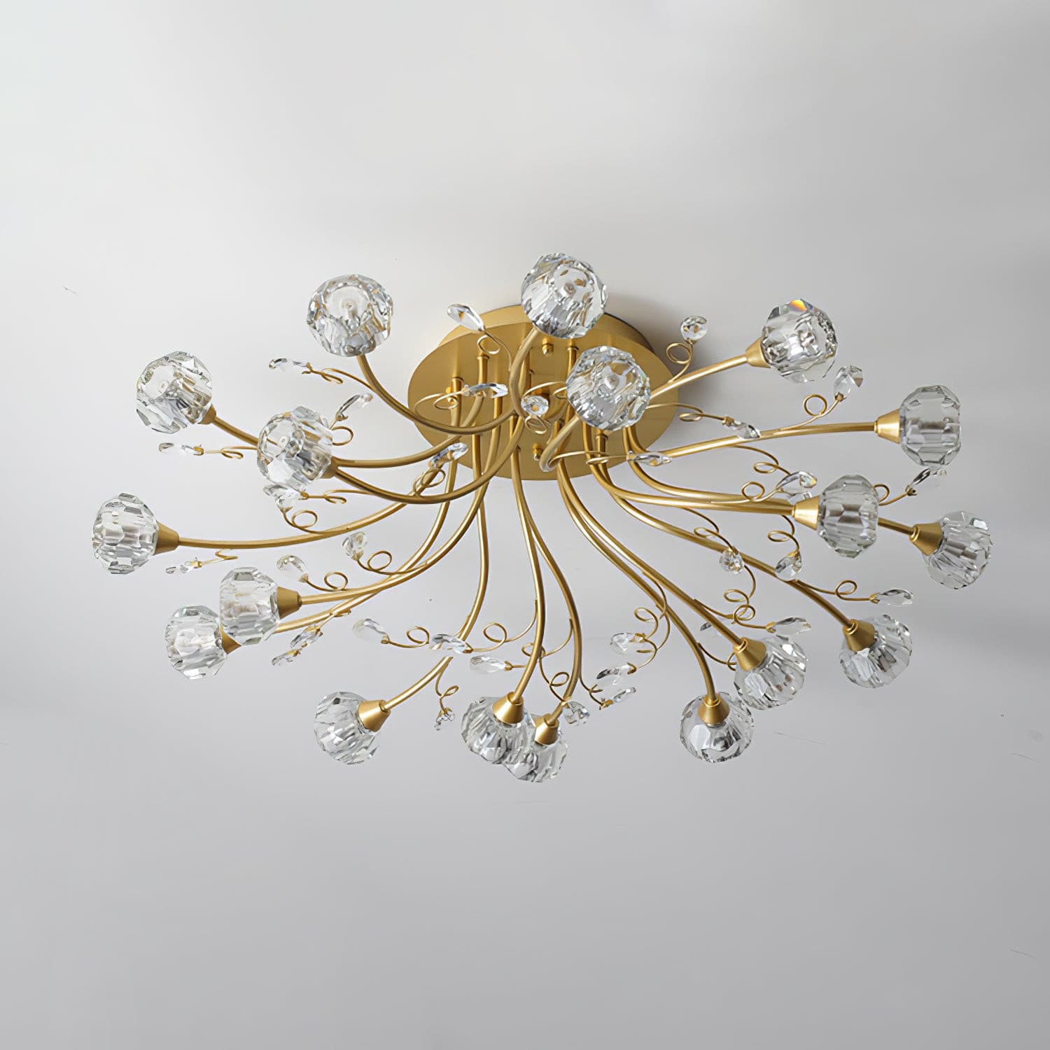 FloralBeam™ Deckenleuchte – Elegante Blumen-Deckenlampe mit warmem Licht (G9 LED)