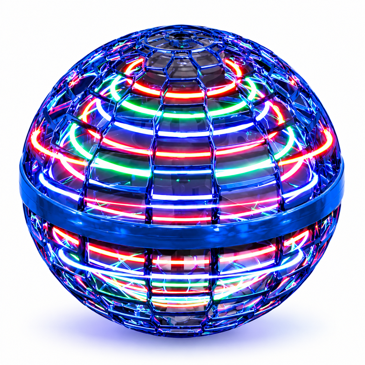 FlyNova™ Original Flying Orb Ball – Schwebender LED Spielball, Indoor & Outdoor, 10 cm