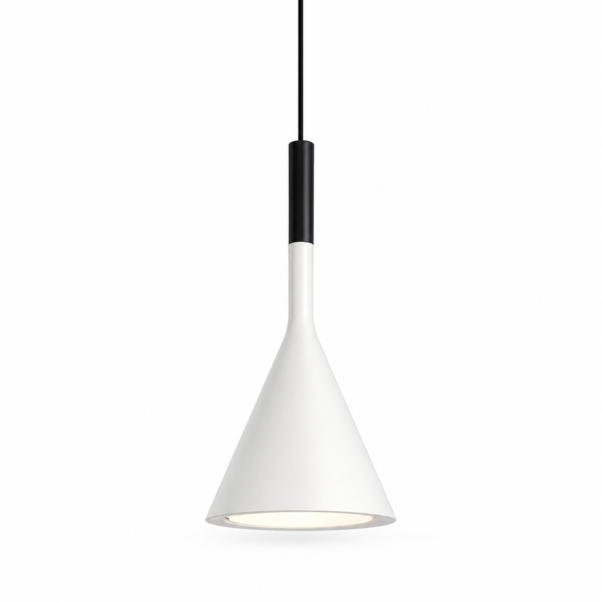 FormaLite™ Pendelleuchte – Moderne Aluminium Lampe mit 200 cm verstellbarem Kabel | E27 - Less Goods