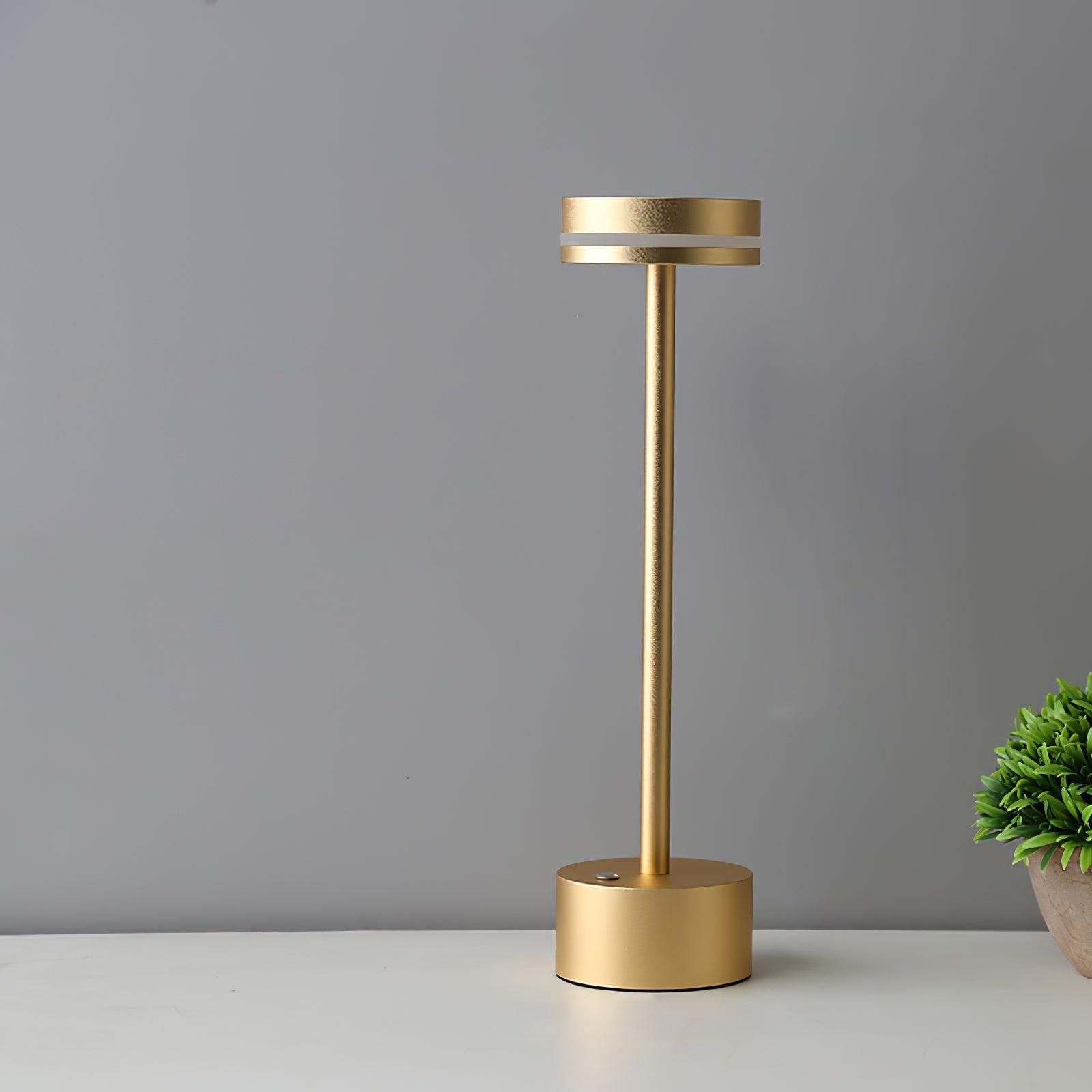 FunRadiance™ Tischlampe – Kabellose LED-Designlampe mit warmem Licht für Innen & Außen