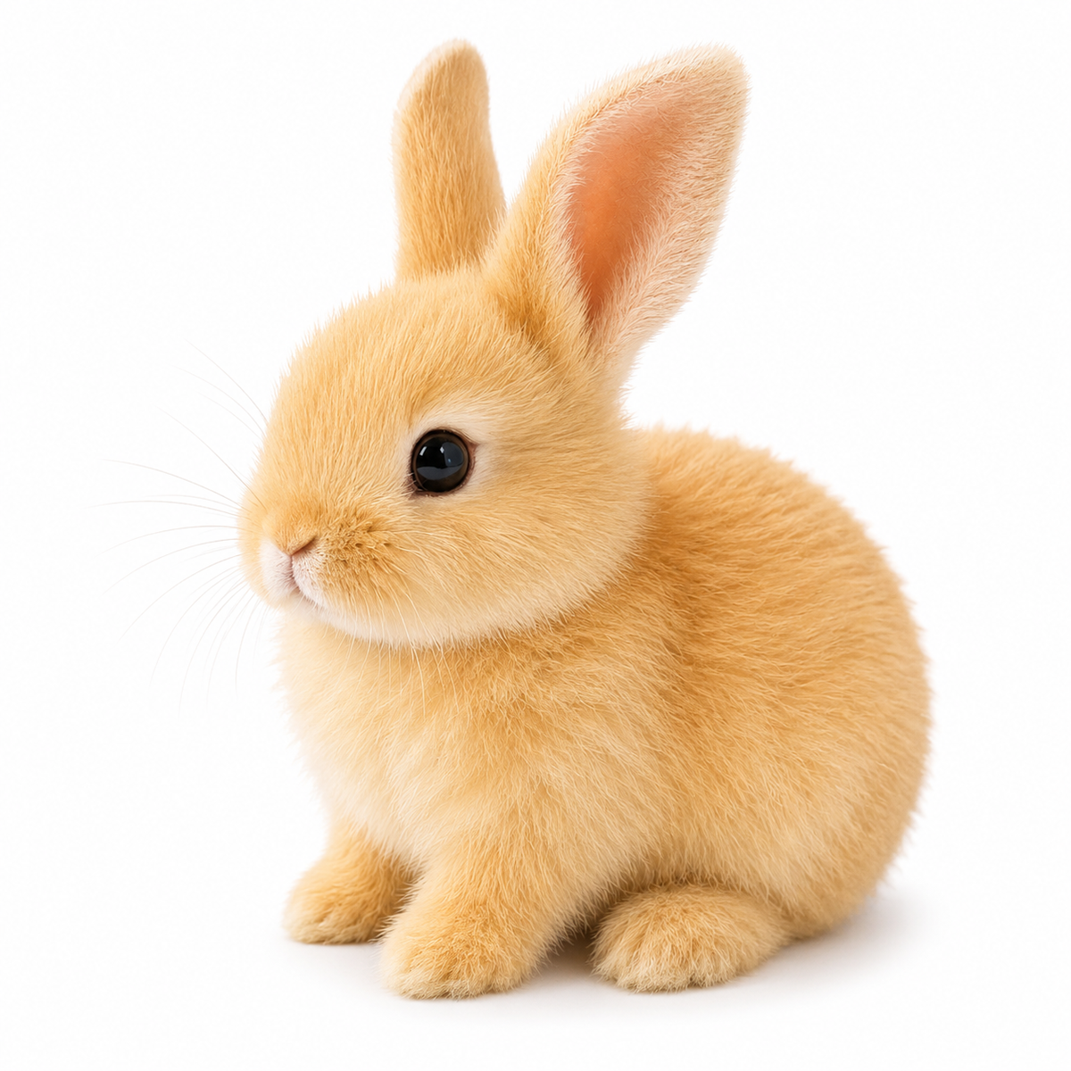 FuzzyBunny™ – Ultra-Weiches Plüschkaninchen mit realistischem Fell für Kinder & Erwachsene