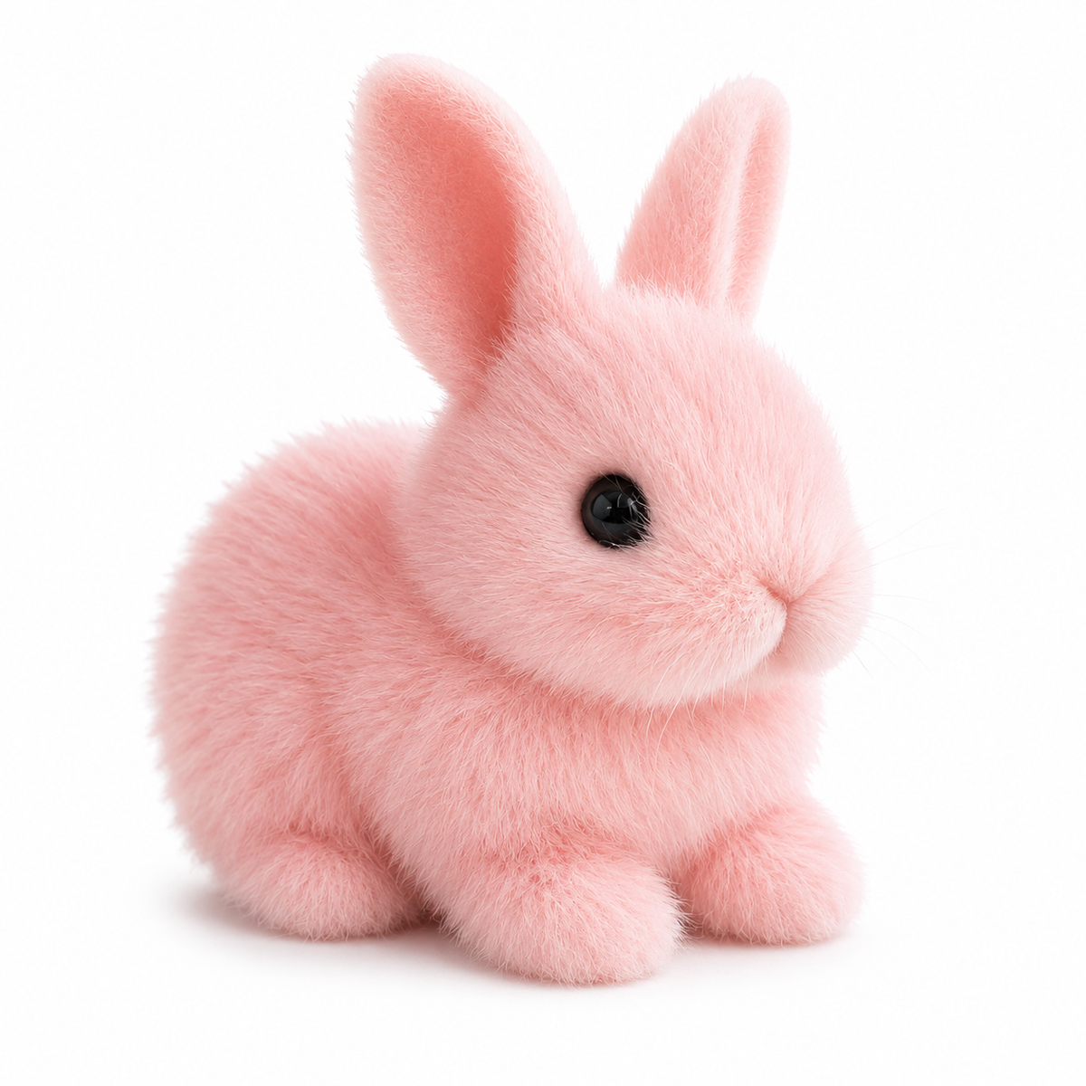 FuzzyBunny™ – Ultra-Weiches Plüschkaninchen mit realistischem Fell für Kinder & Erwachsene