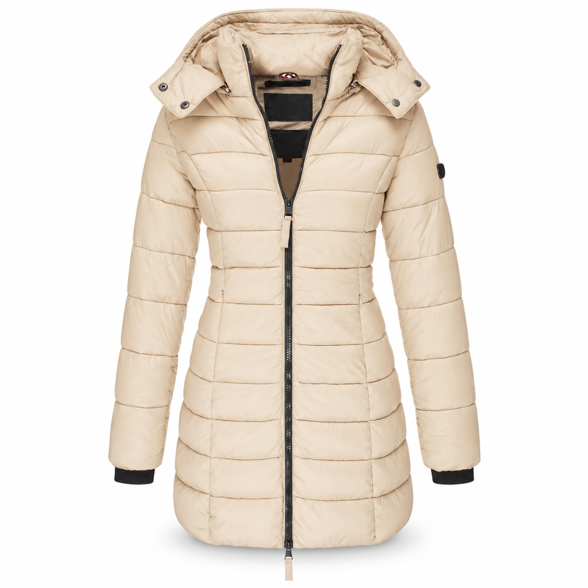 Galadriel™ – Damen Steppjacke mit Kapuze | Warme Winterjacke mit Isolierung & Stilvollem Design