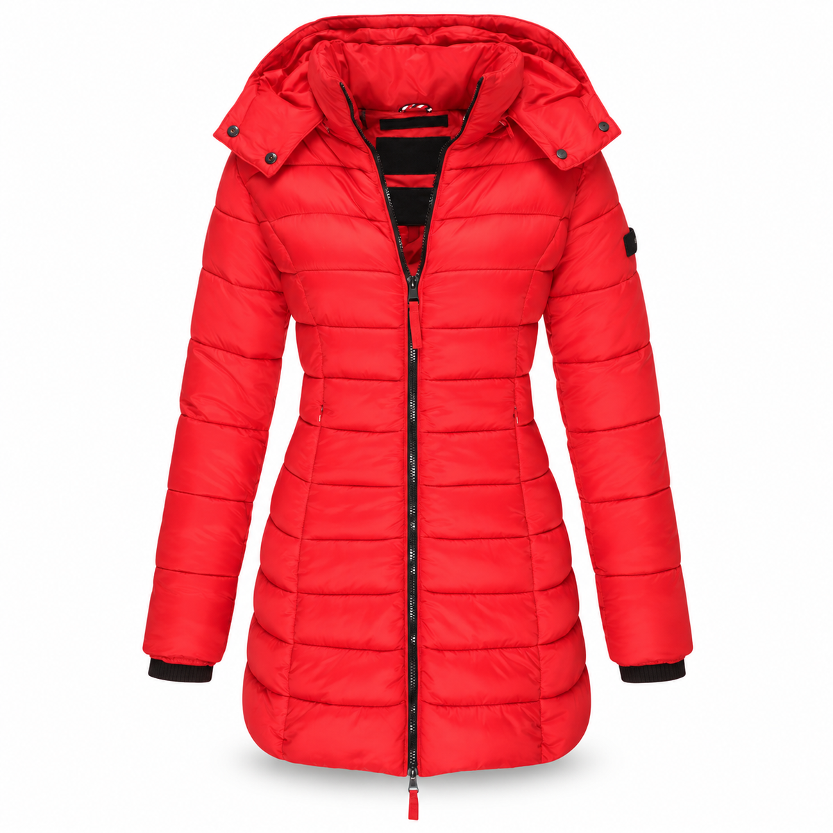 Galadriel™ – Damen Steppjacke mit Kapuze | Warme Winterjacke mit Isolierung & Stilvollem Design