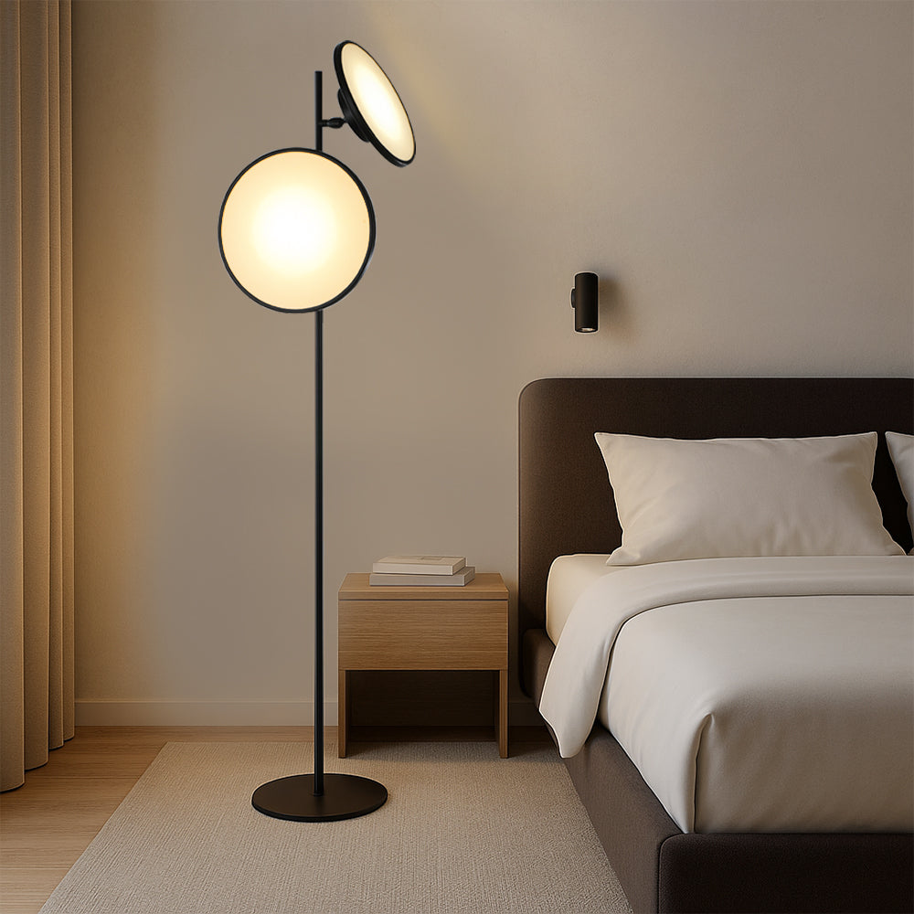 Calenor™ Modern Floor Lamp – Elegante LED-Stehlampe aus Eisen im minimalistischen Design