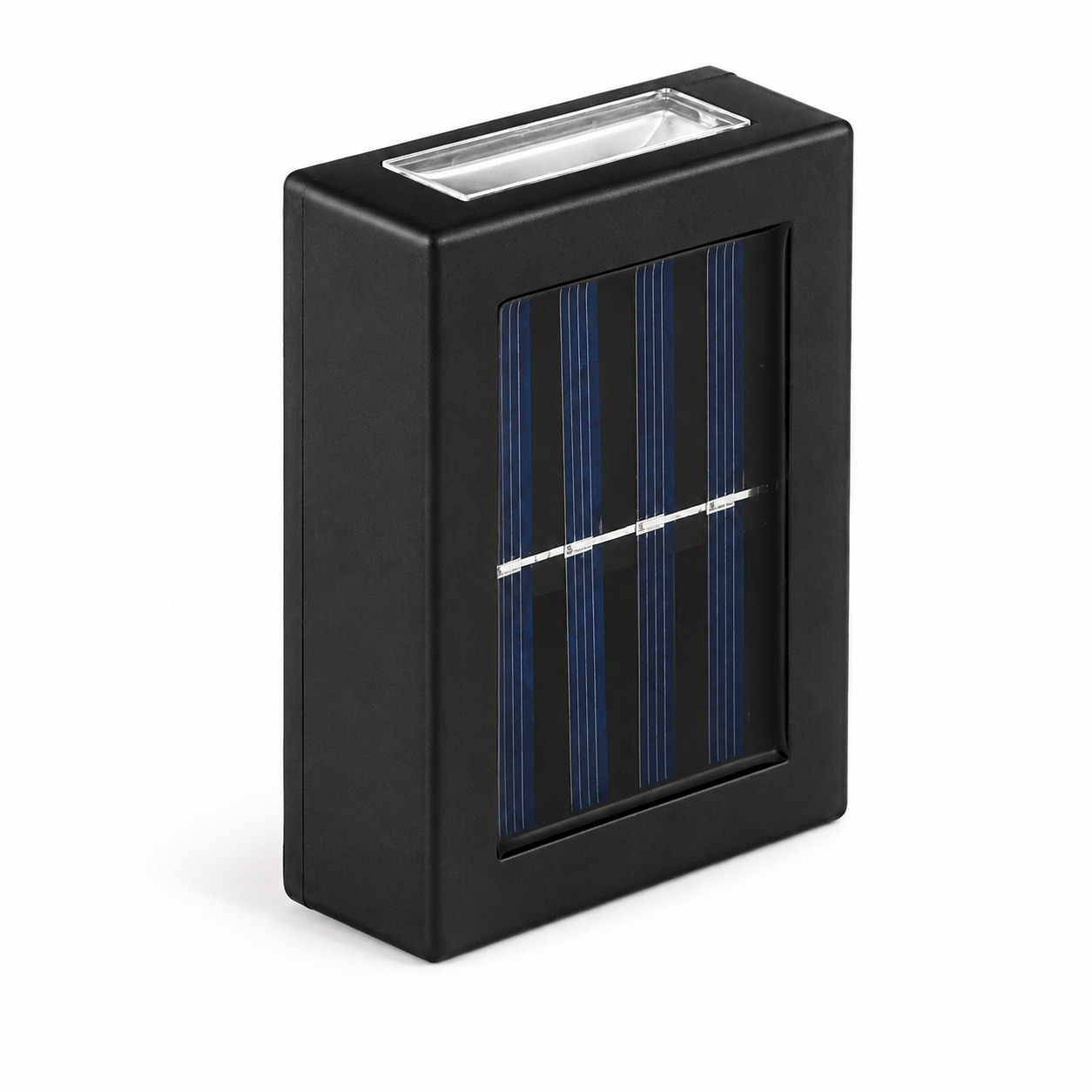 GlowPost™ Solar Zaunbeleuchtung – LED Außenlampe IP65 für Garten, Terrasse & Balkon - Less Goods