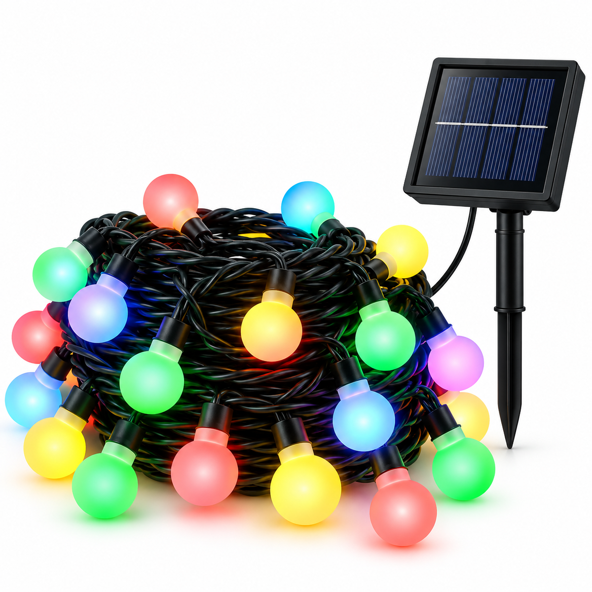 GlowTrail™ Solar Fairy Lights – Wasserdichte Solar-LED-Lichterkette für Garten & Außenbereich