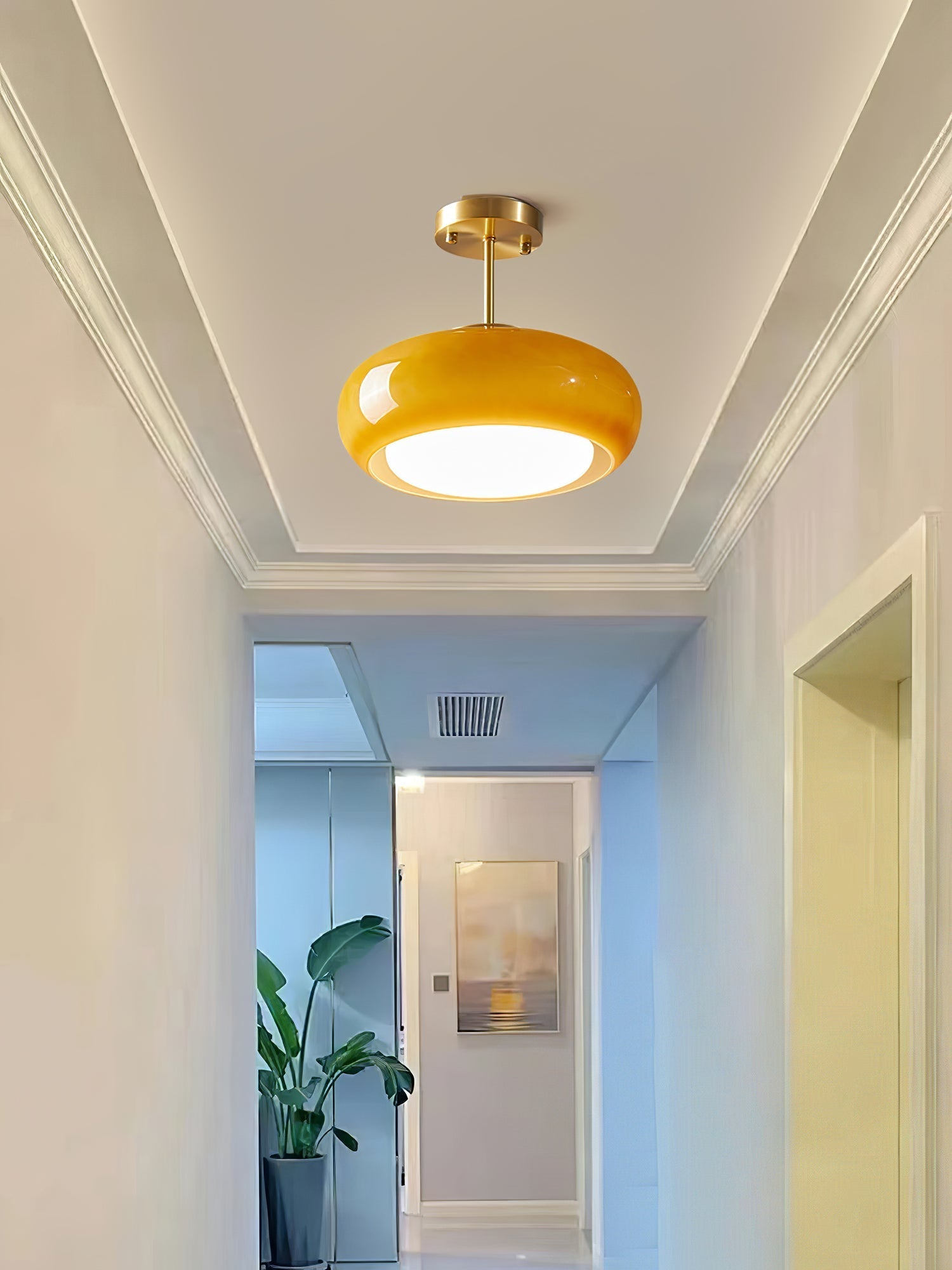 HarveyRadiance™ Deckenleuchte – Futuristische Designlampe im Space-Age-Look