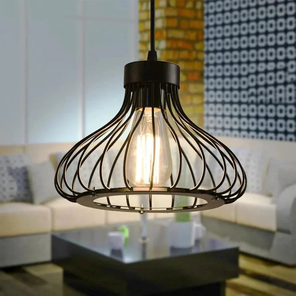 UrbanMetal™ Pendelleuchte – Industrielle Vintage-Hängelampe aus Metall (Retro-Design)