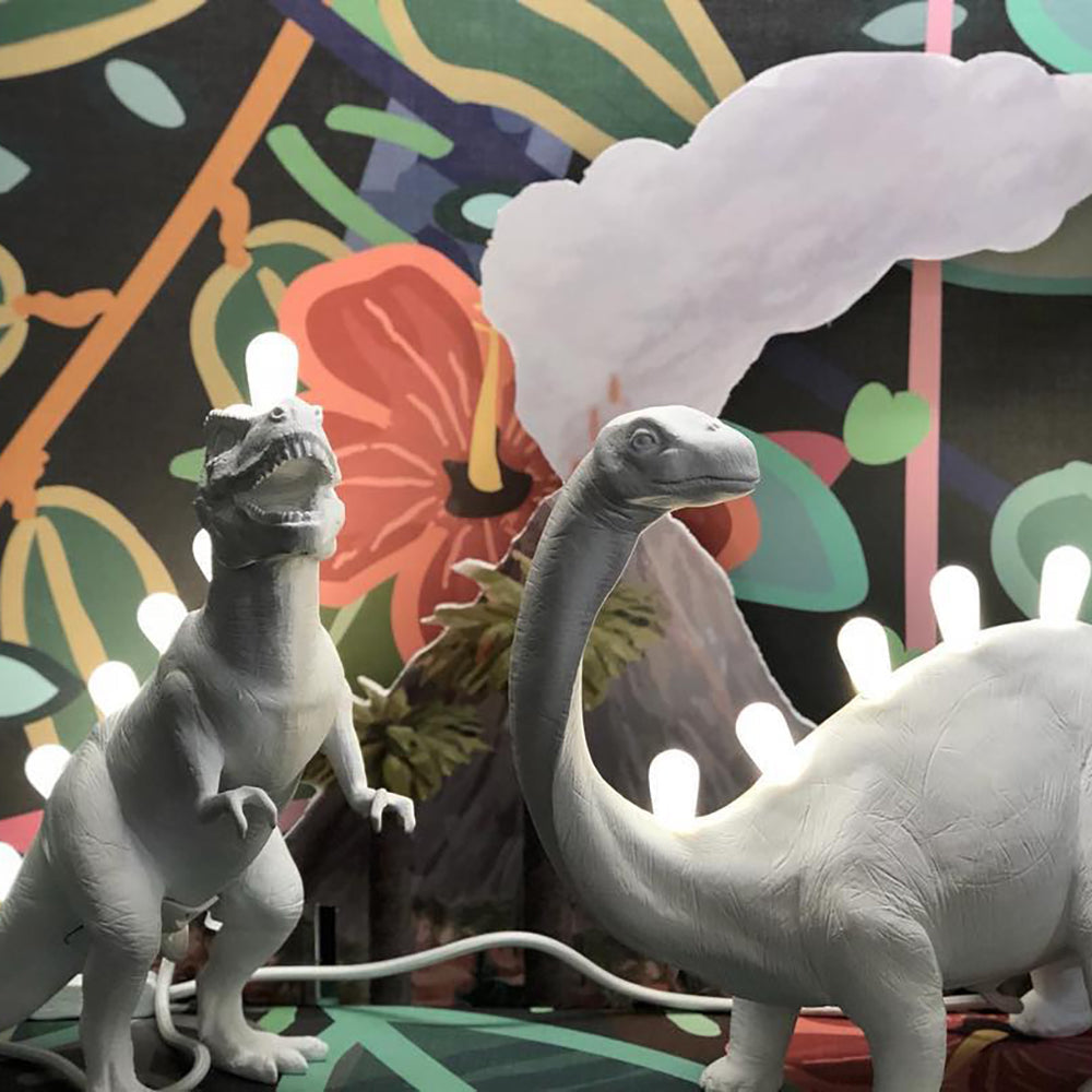 DinoLite™ Tischlampe – Kreative Design-Lampe mit beleuchtetem Dinosaurier-Rücken