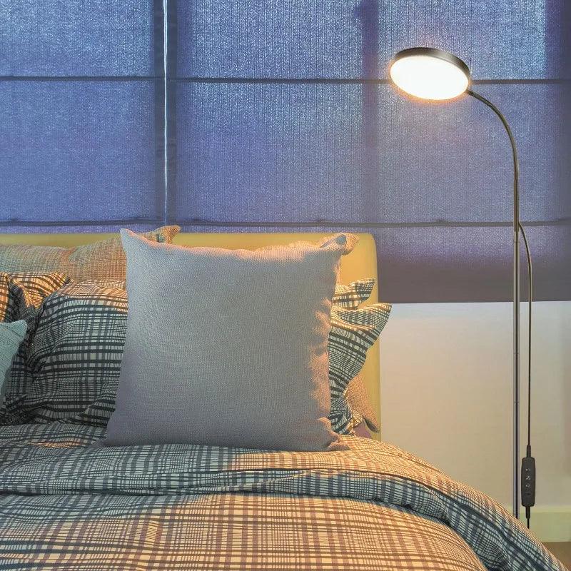 SonnyBeam™ LED Stehlampe mit flexiblem Schwanenhals – Augenfreundlich & Dimmbar
