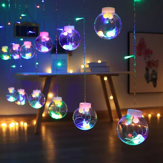 FairyGlow™ LED Fairy Light Wreath – Wasserdichte Outdoor-Lichterkette für Garten & Balkon - Less Goods