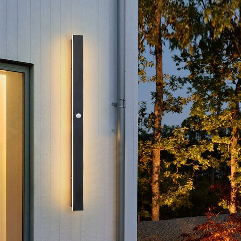 MetalGlow | Moderne LED Wandleuchte für den Außenbereich – Stilvolle Beleuchtung für Garten & Eingangsbereich