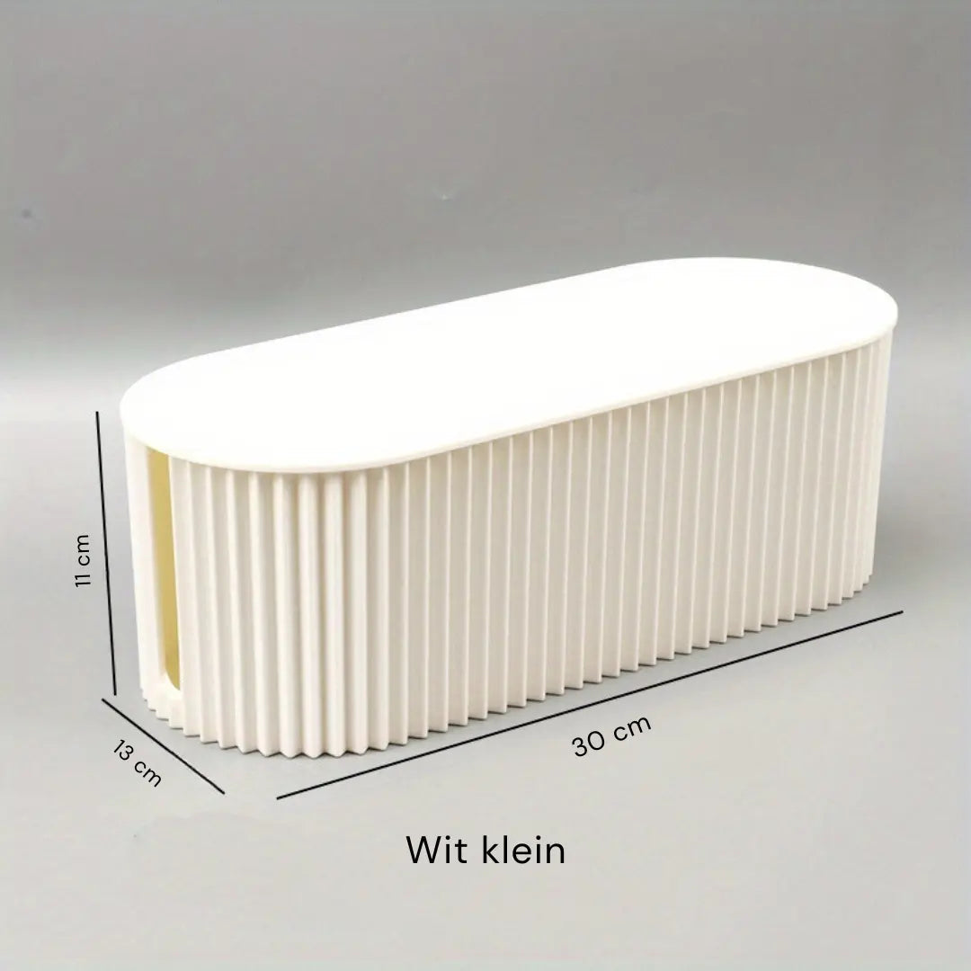 TidyCord™ – Kabelaufbewahrungsbox für Ordnung am Schreibtisch | Kabelmanagement & Zubehöraufbewahrung