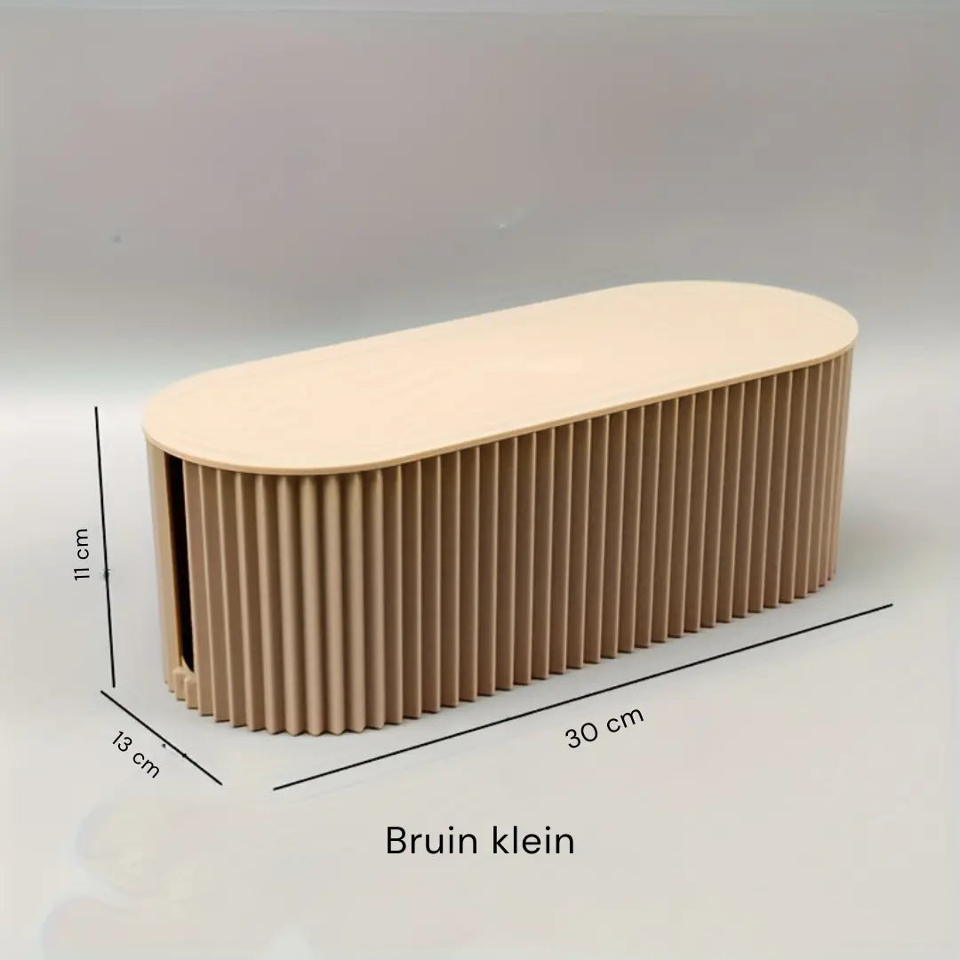 TidyCord™ – Kabelaufbewahrungsbox für Ordnung am Schreibtisch | Kabelmanagement & Zubehöraufbewahrung