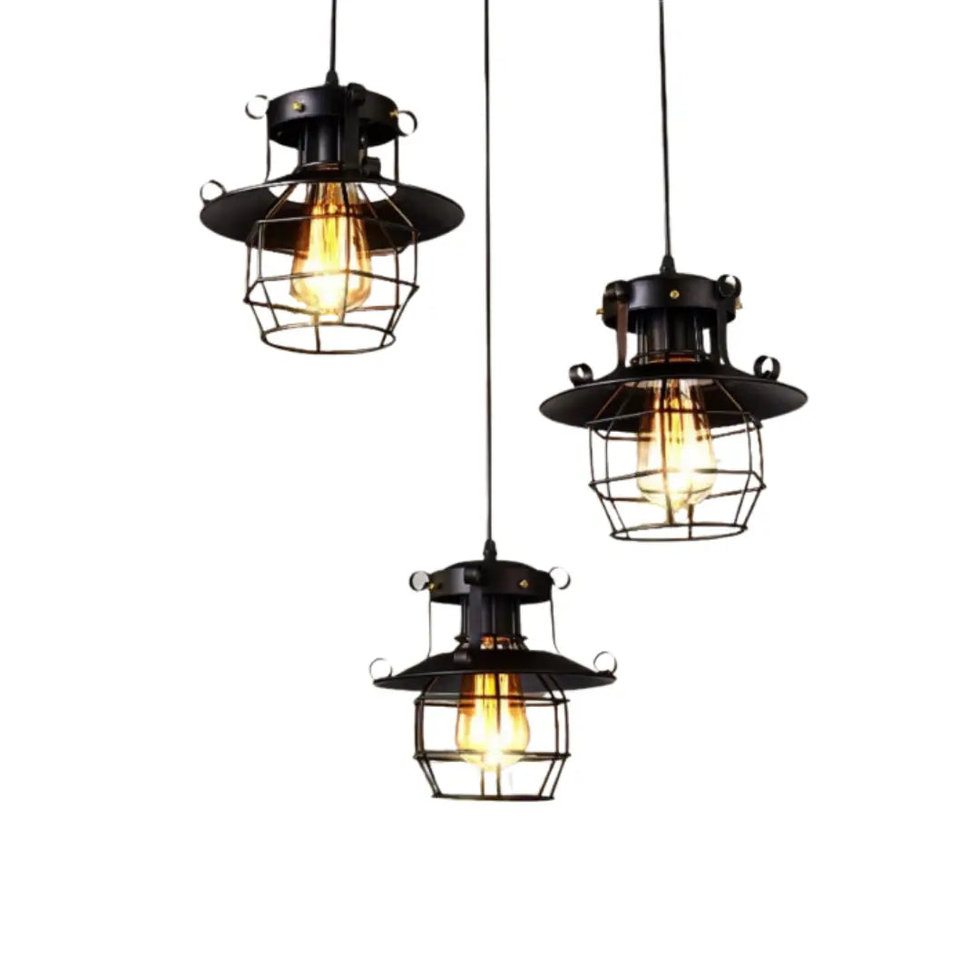 EraLumina™ Pendelleuchte – Industrielle Retro-Hängelampe im Vintage-Design (dimmbar)