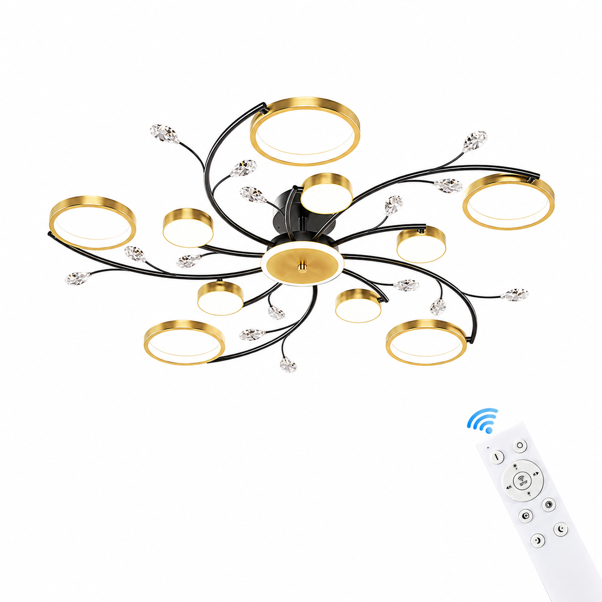 LumeDimm™ LED Pendelleuchte – Dimmbar & Modern | 115 cm Metall-Acryl Designlampe - Less Goods