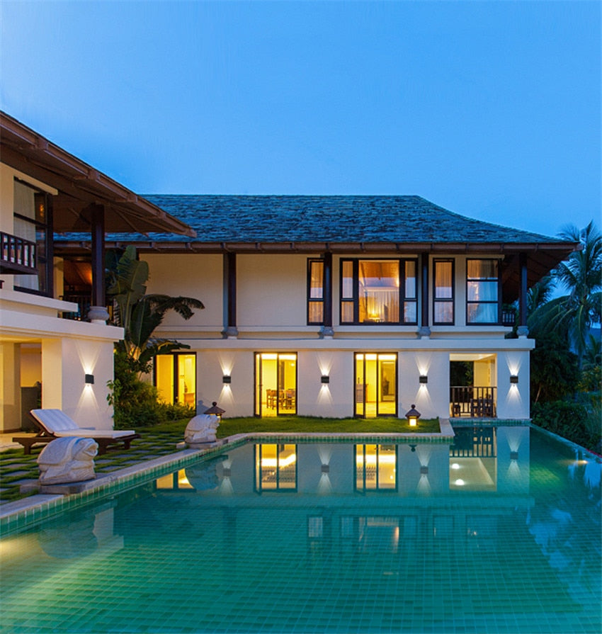 Luminara™ Moderne LED Wandleuchte – Energieeffiziente & wasserdichte Außen- und Innenleuchte