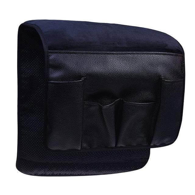 LuxorLeather™ – Premium Sofa-Armlehnen-Organizer aus PU-Leder mit 5 Fächern