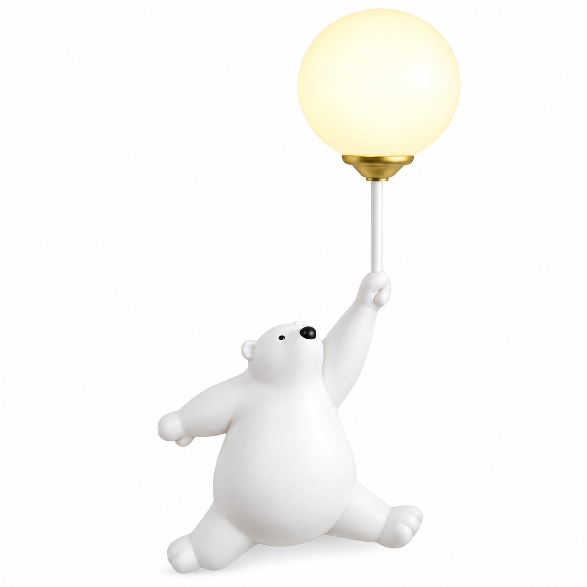 MagicBeam™ Kinder Cartoon Wandleuchte – 3D Bär & Mond, warmweiß, 19×36 cm