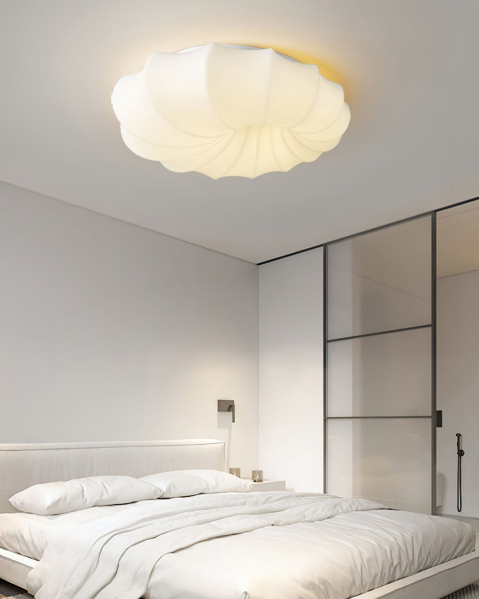 HarborLight™ Deckenleuchte – Moderne LED-Deckenlampe in Weiß mit gleichmäßiger Lichtverteilung