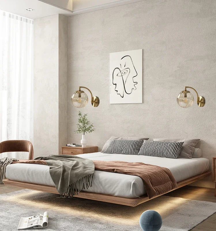 CrystalGlow | Moderne Glaswandleuchte – Elegante Wandbeleuchtung für stilvolle Räume