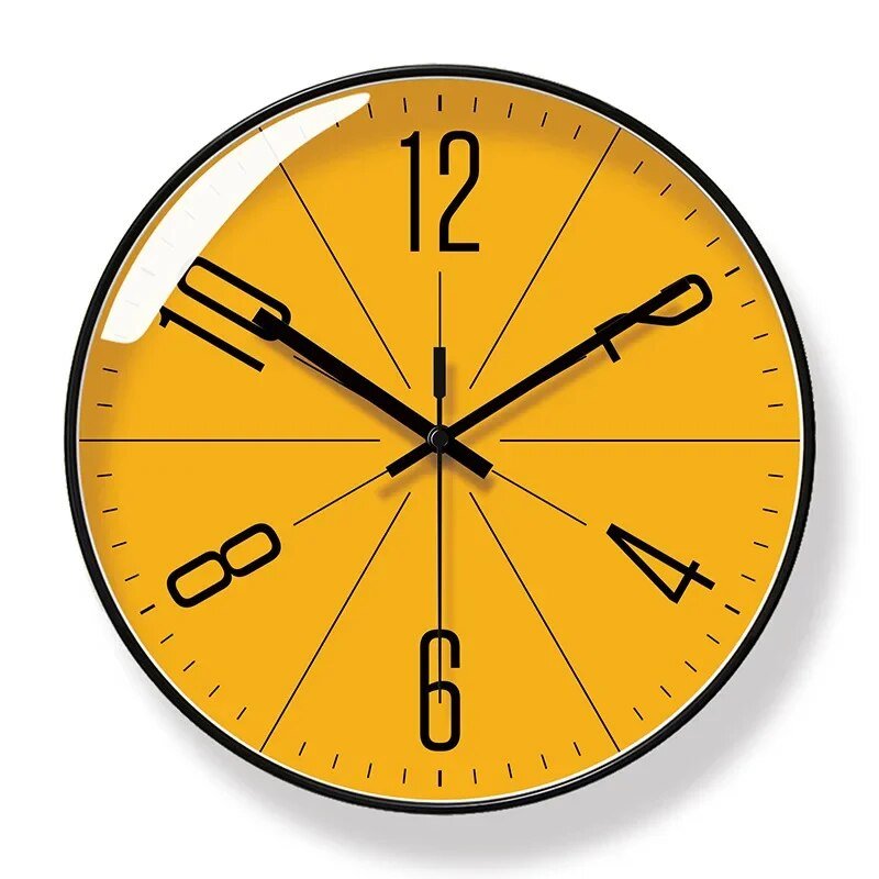 NordicTime™ – Minimalistische Wanduhr im nordischen Design für moderne Wohnräume