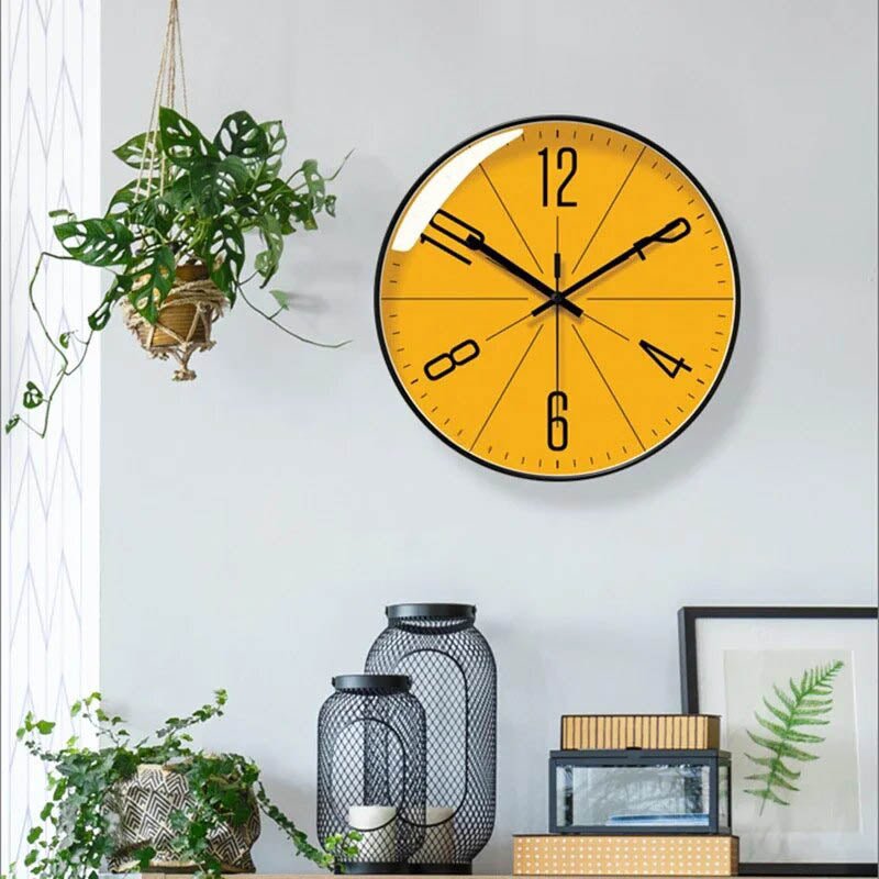 NordicTime™ – Minimalistische Wanduhr im nordischen Design für moderne Wohnräume