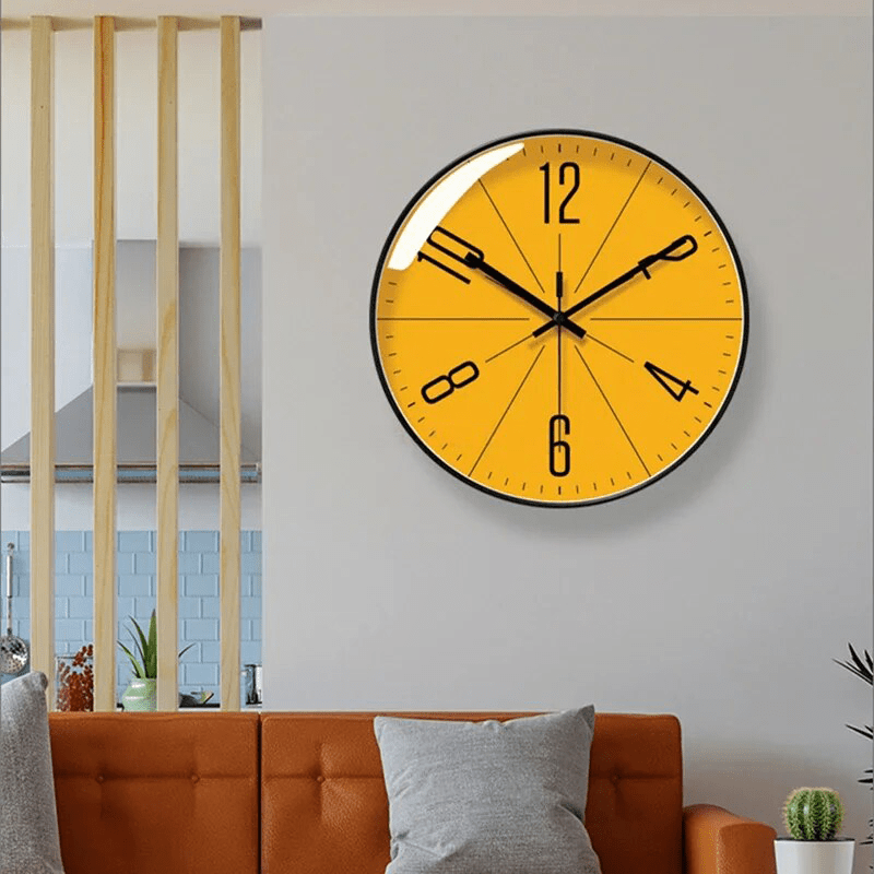 NordicTime™ – Minimalistische Wanduhr im nordischen Design für moderne Wohnräume