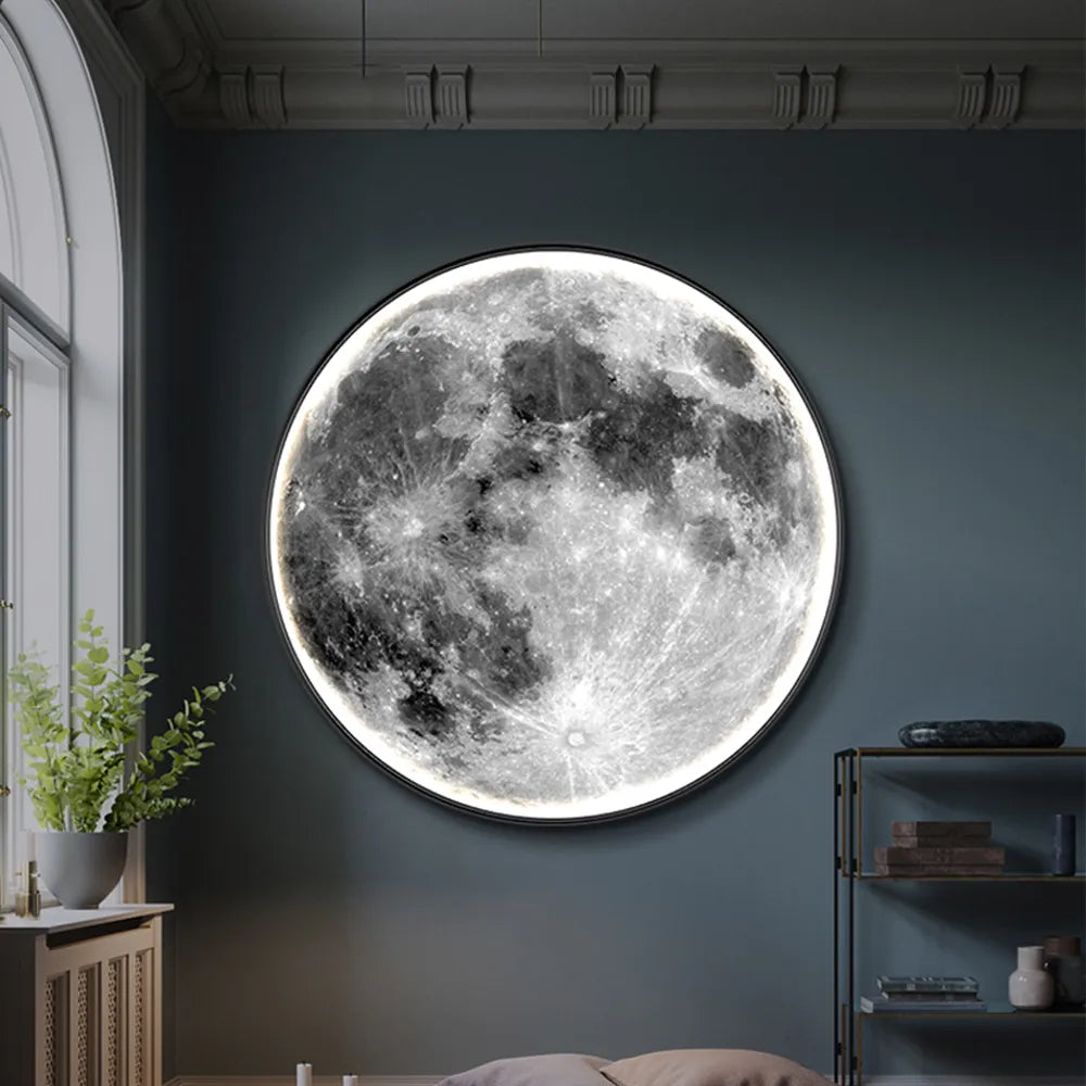 CelestialGlow | LED Mond Wandleuchte – Magische Atmosphäre für dein Zuhause