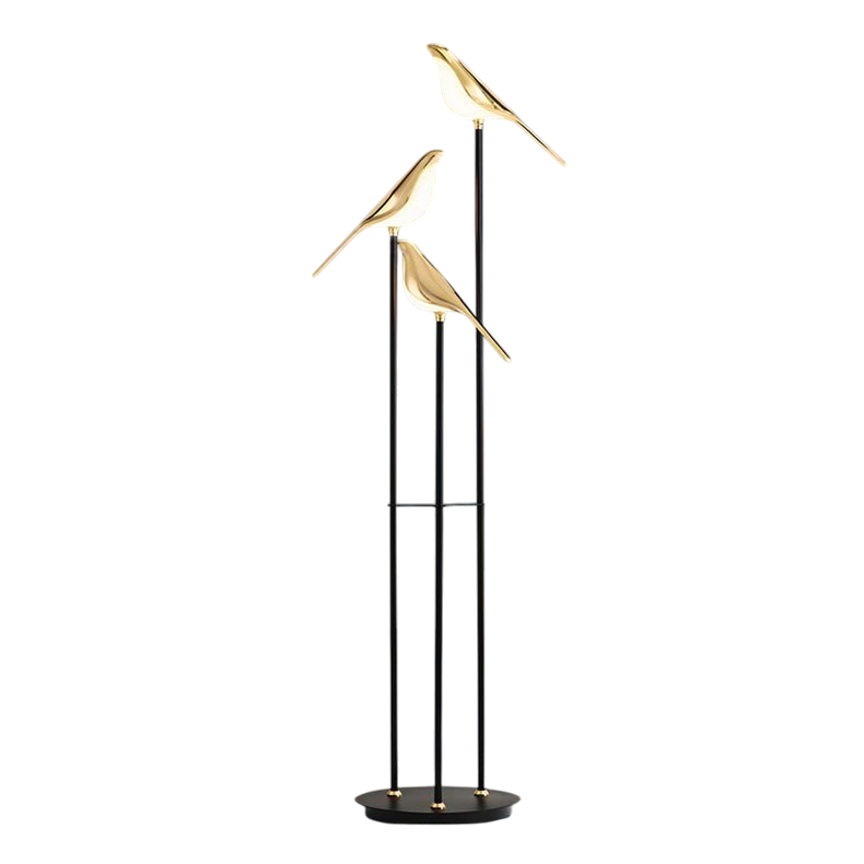 MrBirdies™ Minimalist Aesthetic Floor Lamp – Design-Stehlampe mit integrierter LED