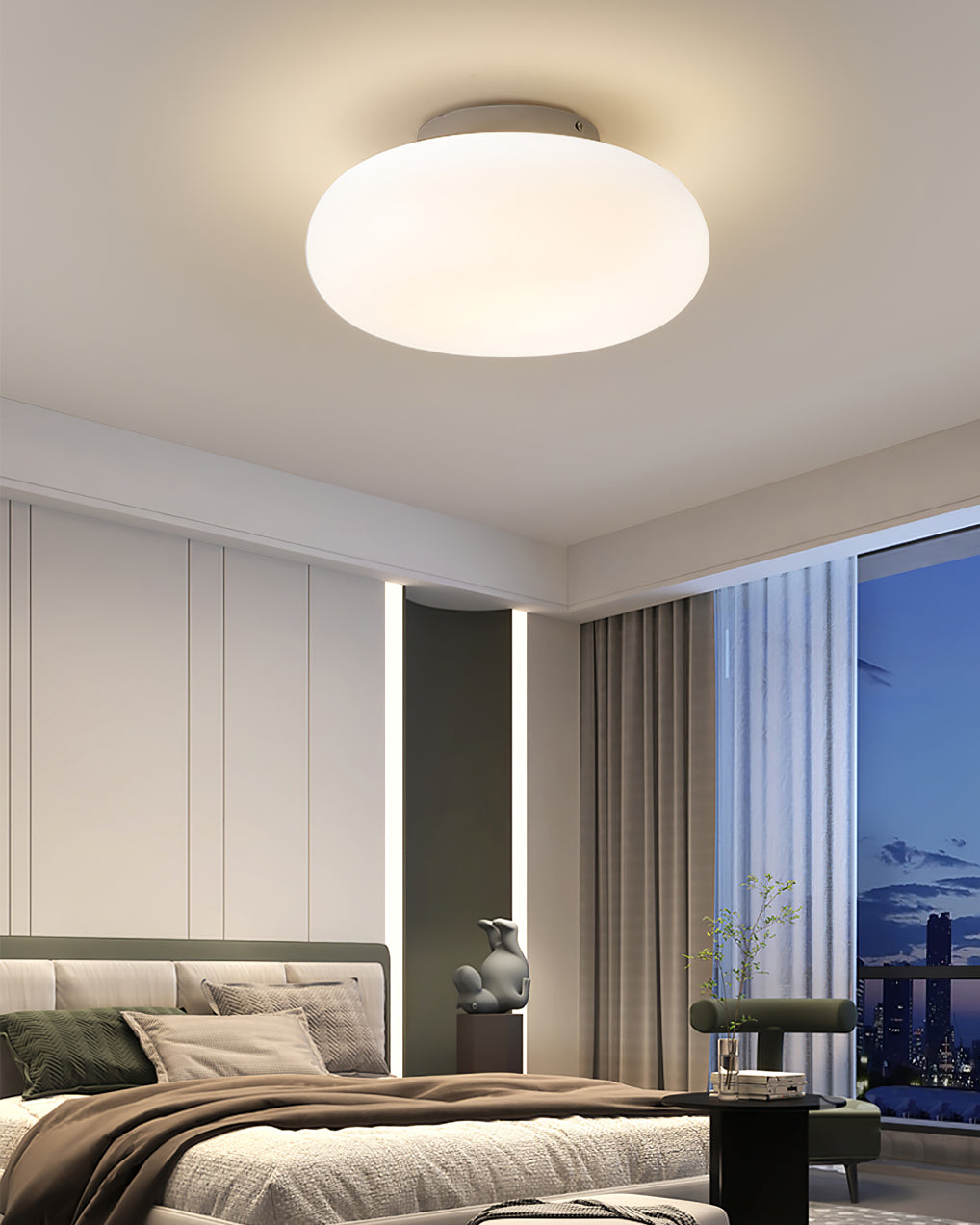LoveGlow™ – Moderne LED-Deckenleuchte im minimalistischen Design