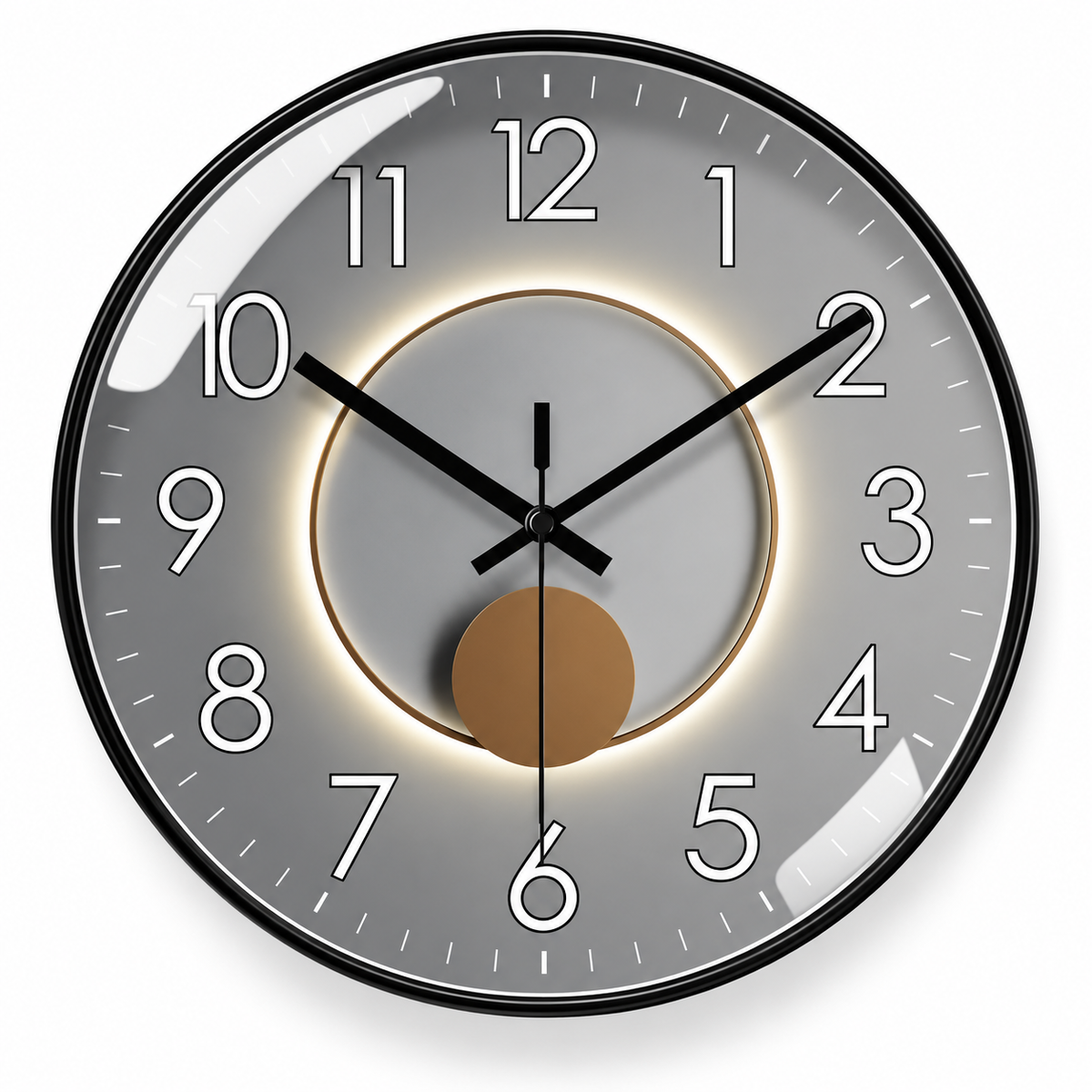 NordicTime™ – Minimalistische Wanduhr im nordischen Design für moderne Wohnräume