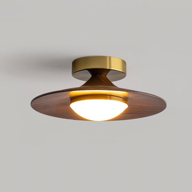 OlavShine™ Deckenleuchte – Moderne Design-Deckenlampe mit Holzoptik & LED