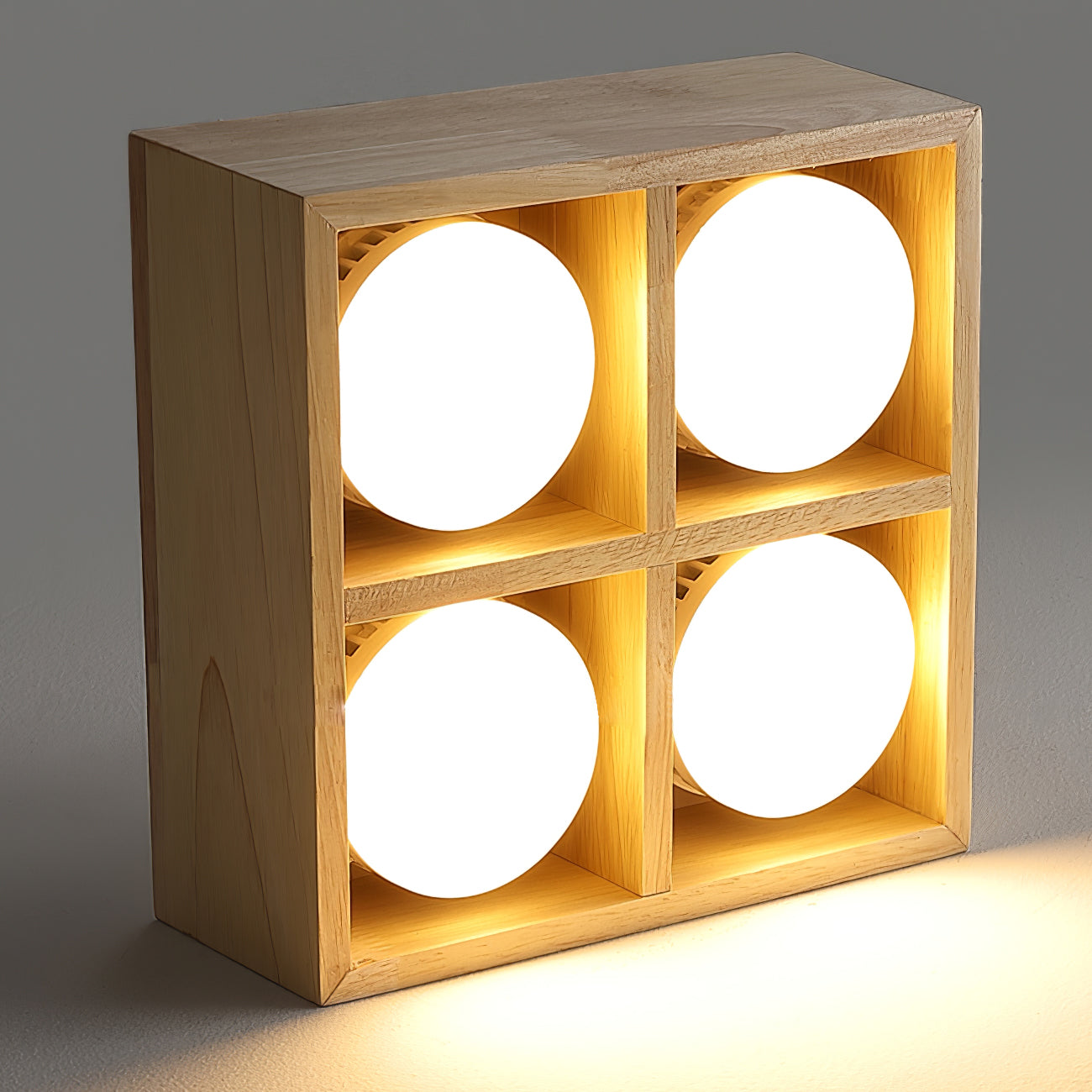 OzawaGlow™ Deckenleuchte – Holz-LED-Deckenlampe für warme Wohnatmosphäre