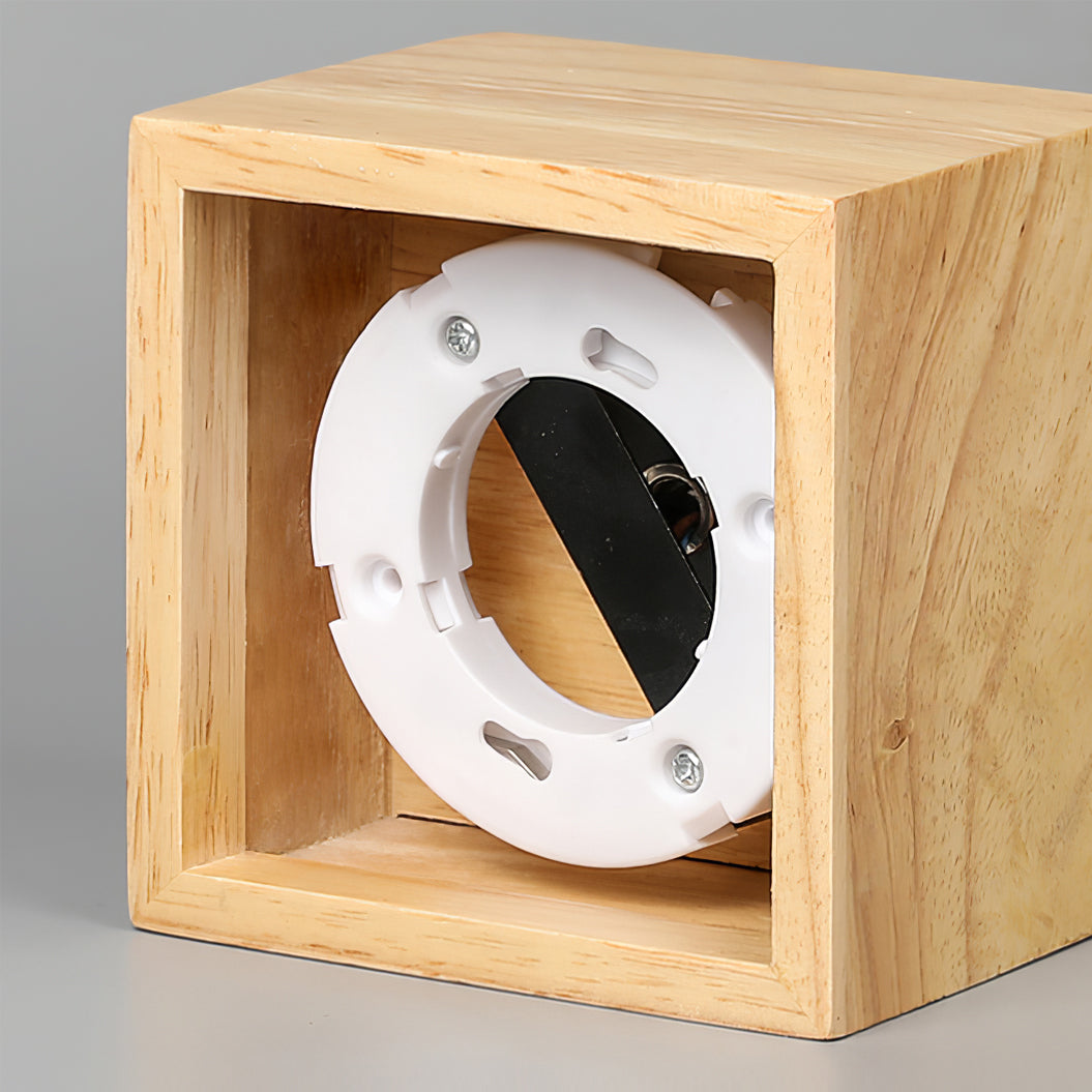 OzawaGlow™ Deckenleuchte – Holz-LED-Deckenlampe für warme Wohnatmosphäre