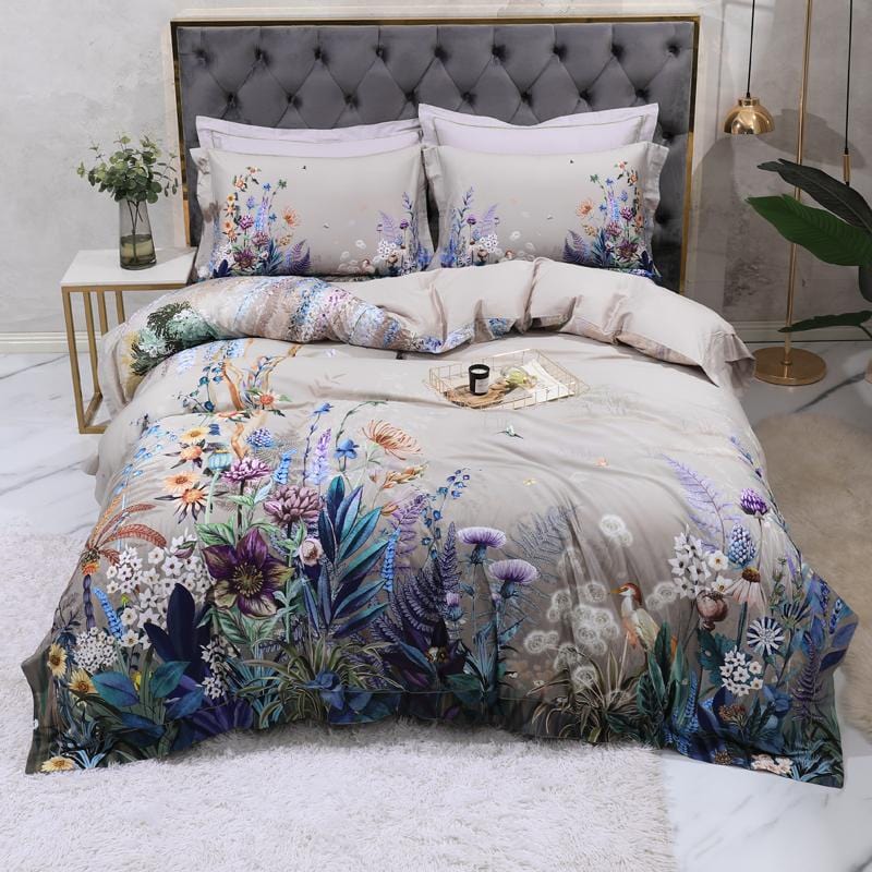 ColorBurst™ – Premium Bettwäsche-Set aus ägyptischer Baumwolle | Farbenfrohes 4-teiliges Design